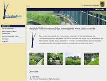 Tablet Screenshot of bifurkation.de